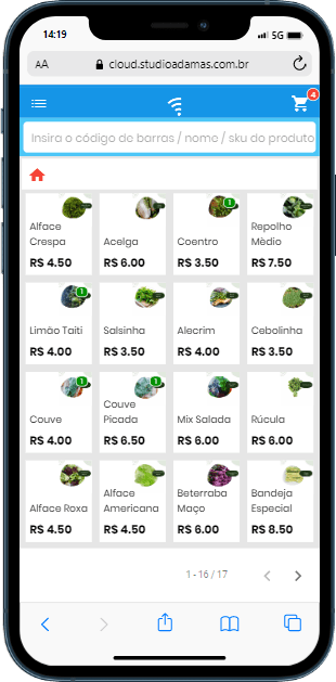 Ponto de vendas online mobile min