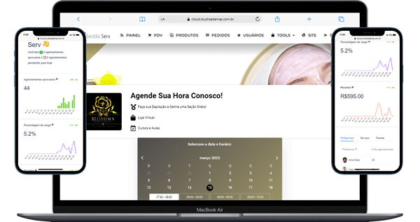 Sistema de Agendamentos Para Clínicas de Estética
