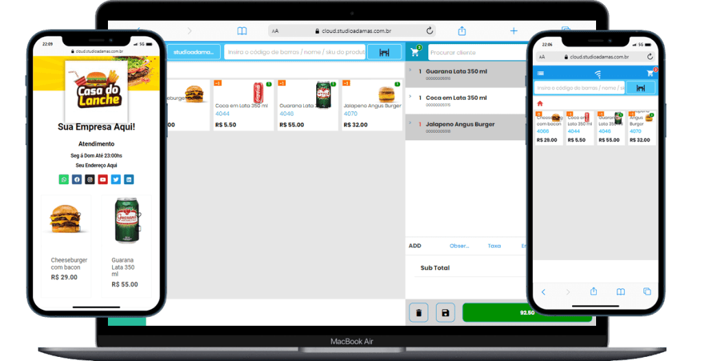 Sistema de Delivery para Pizzarias, Bares e Lanchonetes 1 sistema pdv delivery min