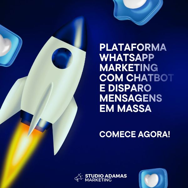 Ferramenta de Envio em massa do WhatsApp Online 1 Plataforma WhatsApp Marketing com Chatbot: Reduza Custos