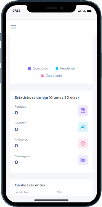 sistema representação mobile novo