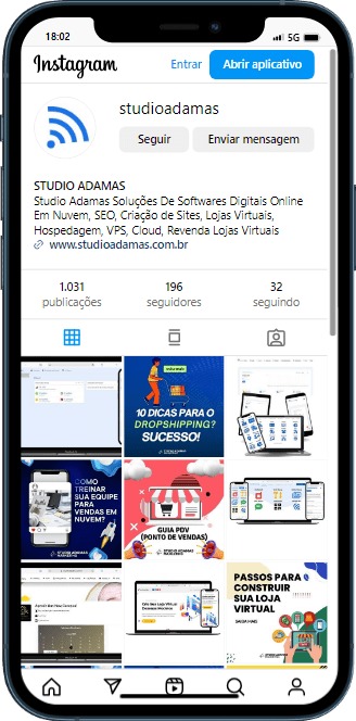 instagram ads studio adamas